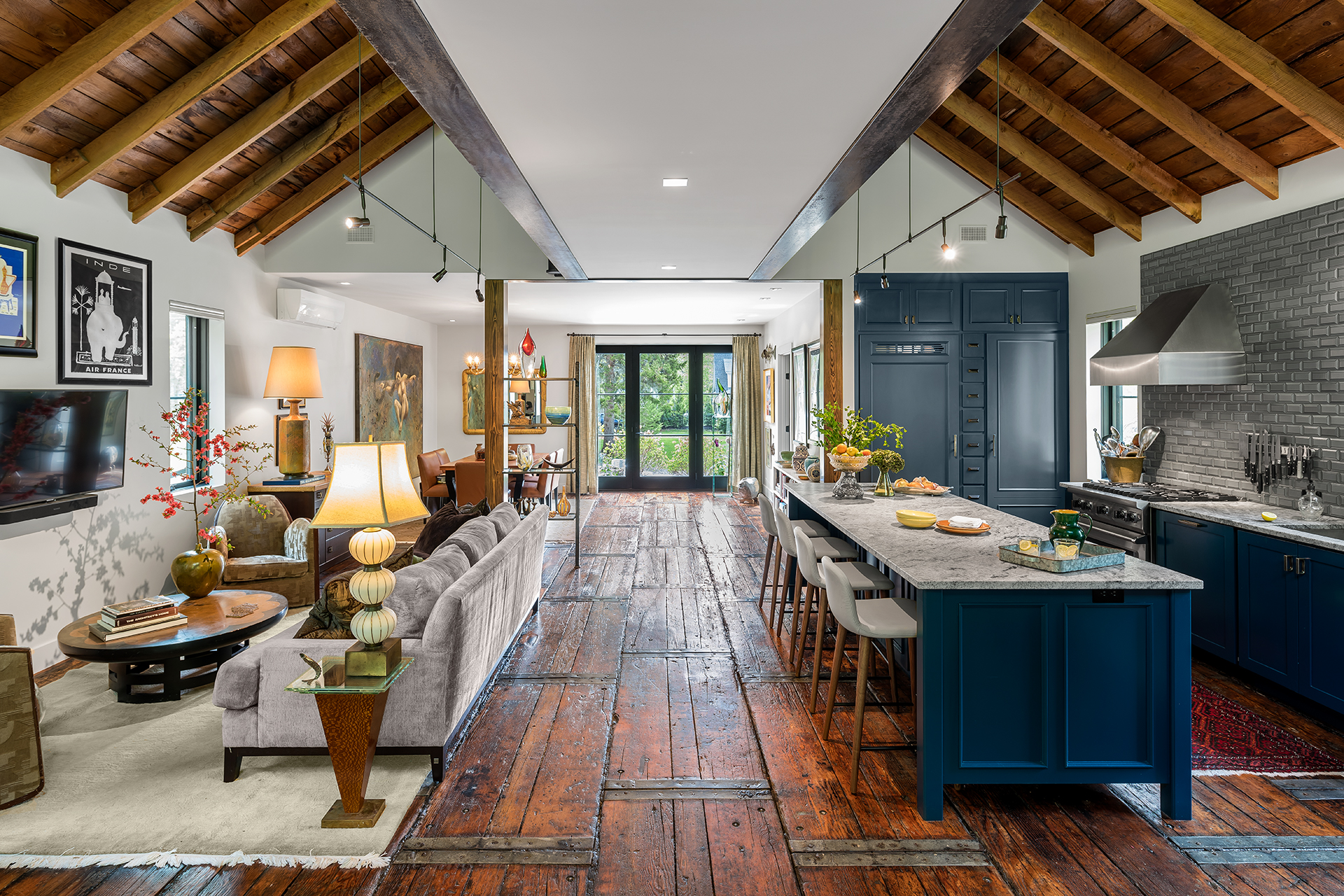 Barn to Home renovation in Falmouth Maine by Emerald Builders